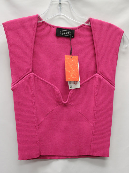 Cider Pink Tank Size XL