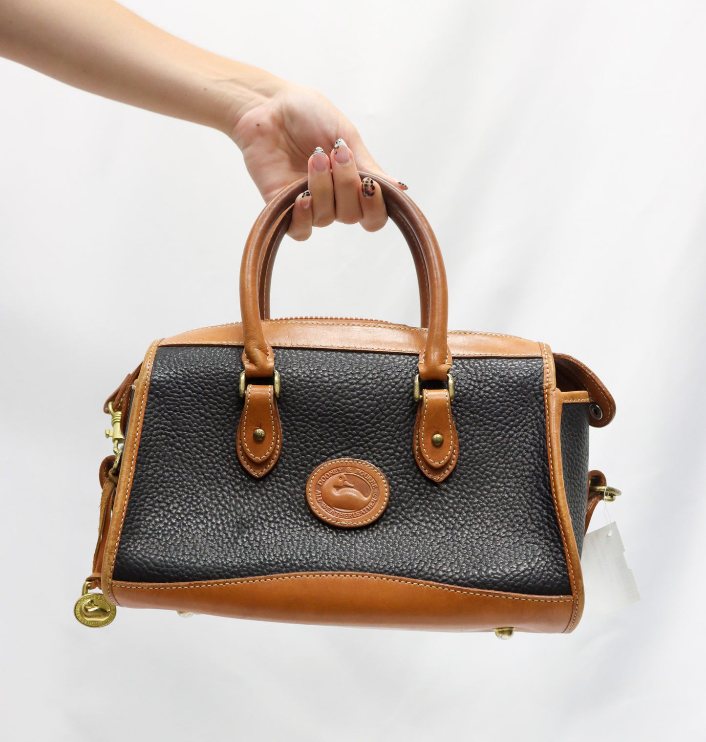 Dooney & Bourke Black Barrell Bag AS IS
