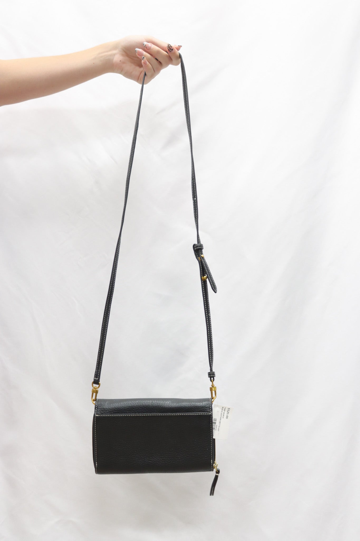 Tory Burch Black Leather Crossbody