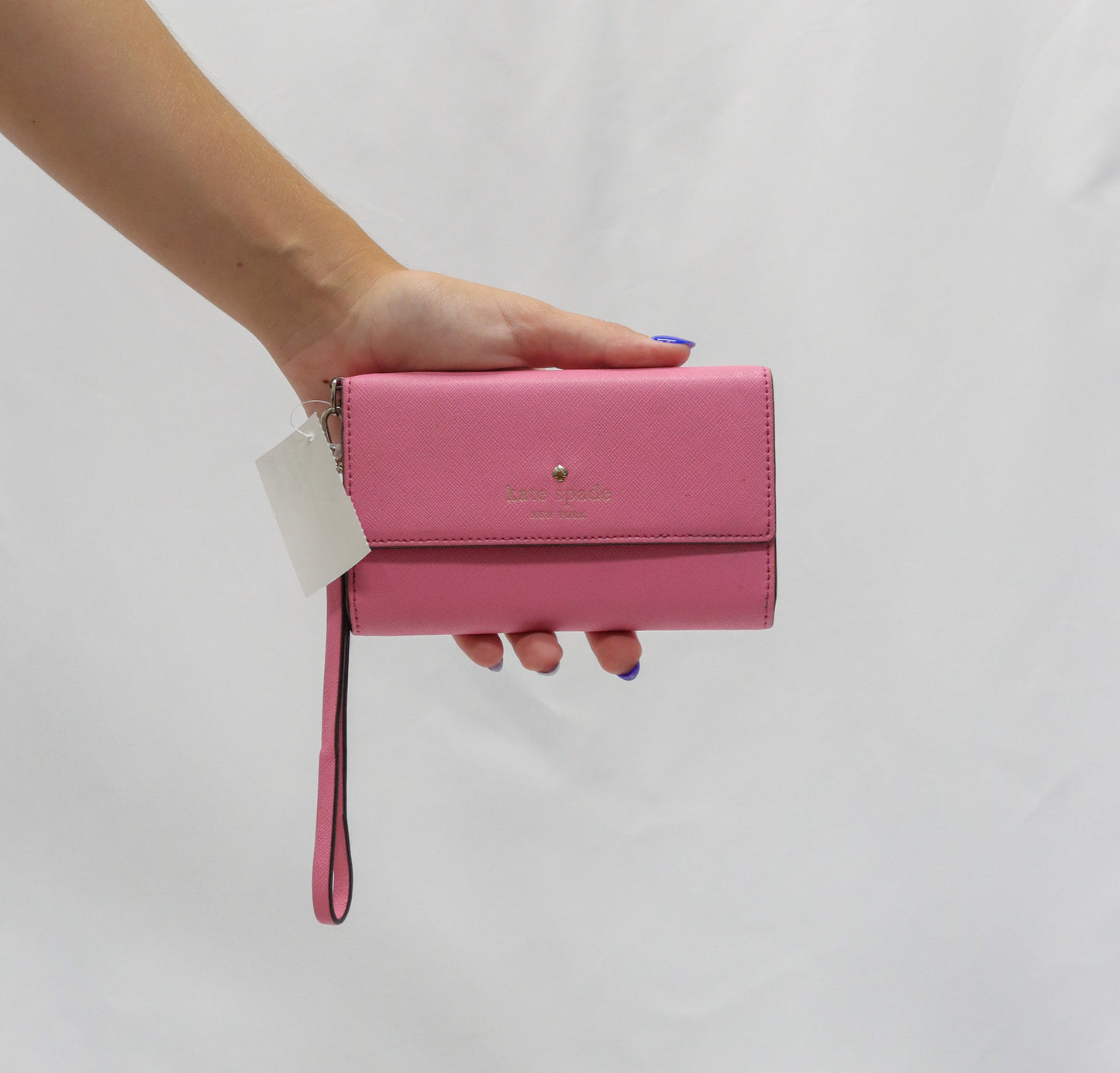 Kate Spade Pink Wristlet As IS