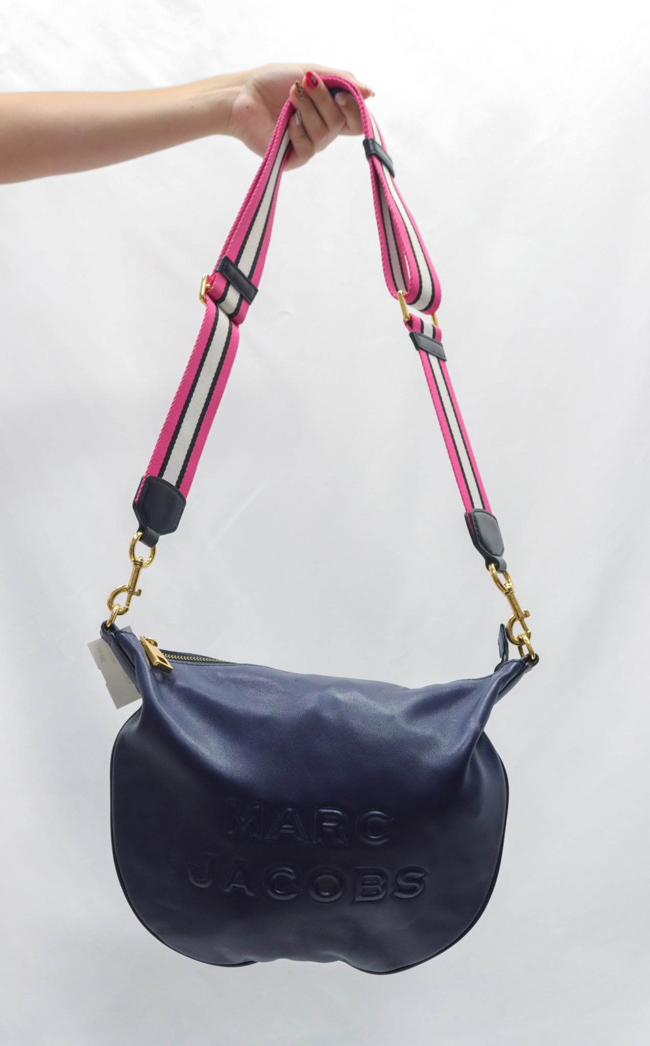 Marc Jacobs Navy Mini Tote as is