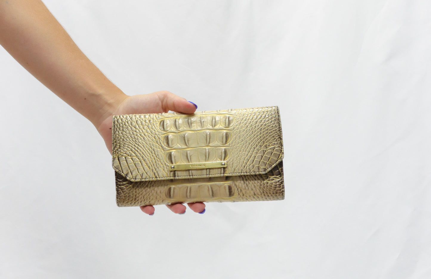 Brahmin Gold Wallet