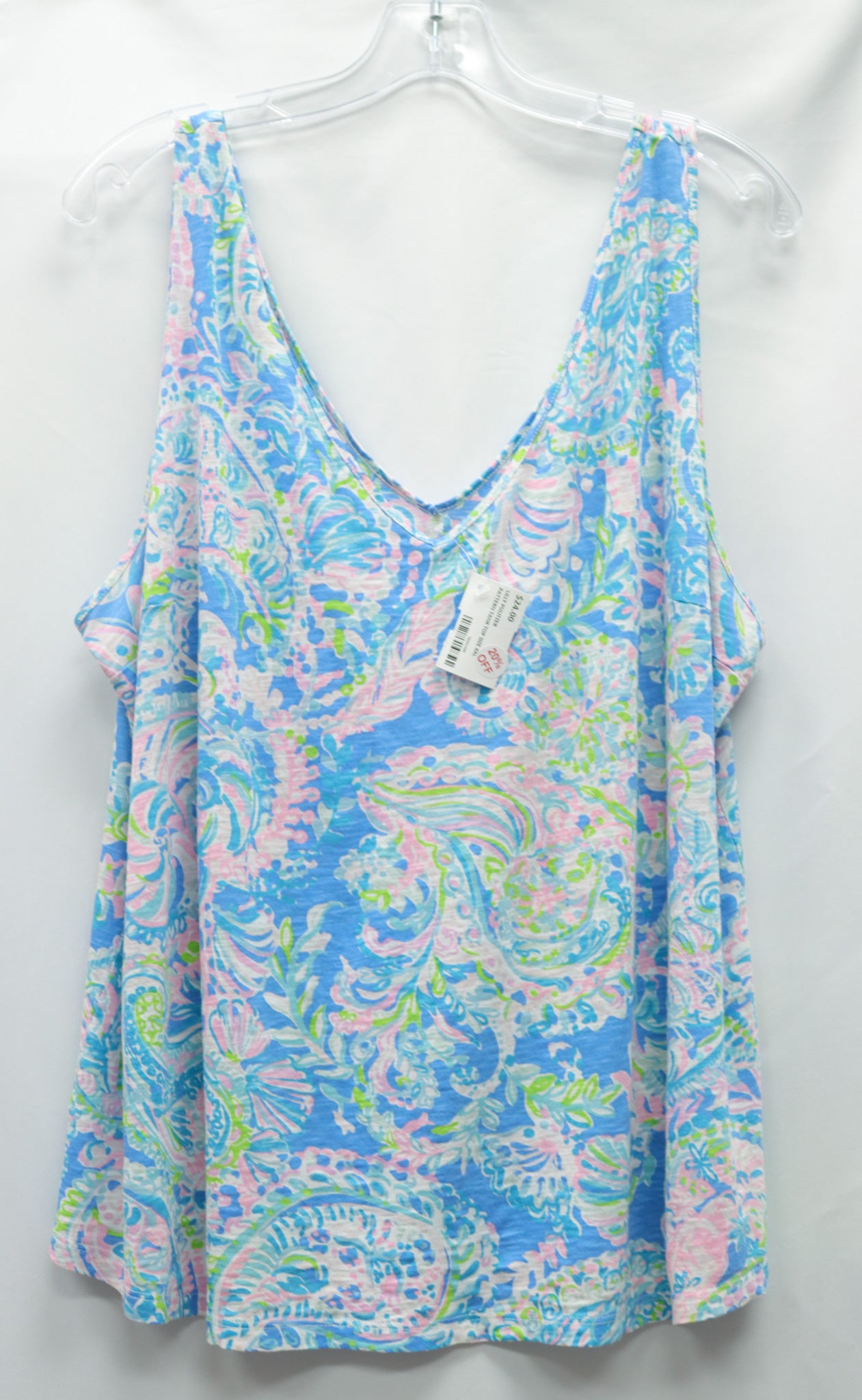 Lilly Pulitzer pattern Tank Size XXL