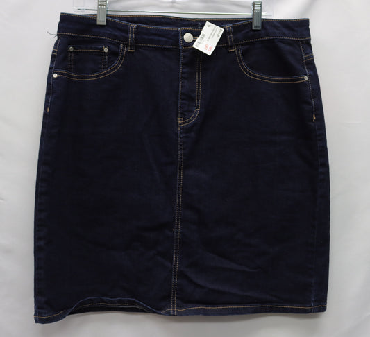 Jaclyn Smith Denim Skirt Size 16