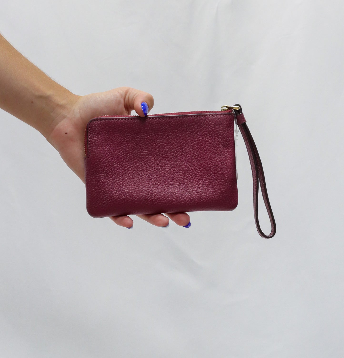 Coach Plum Wristlet