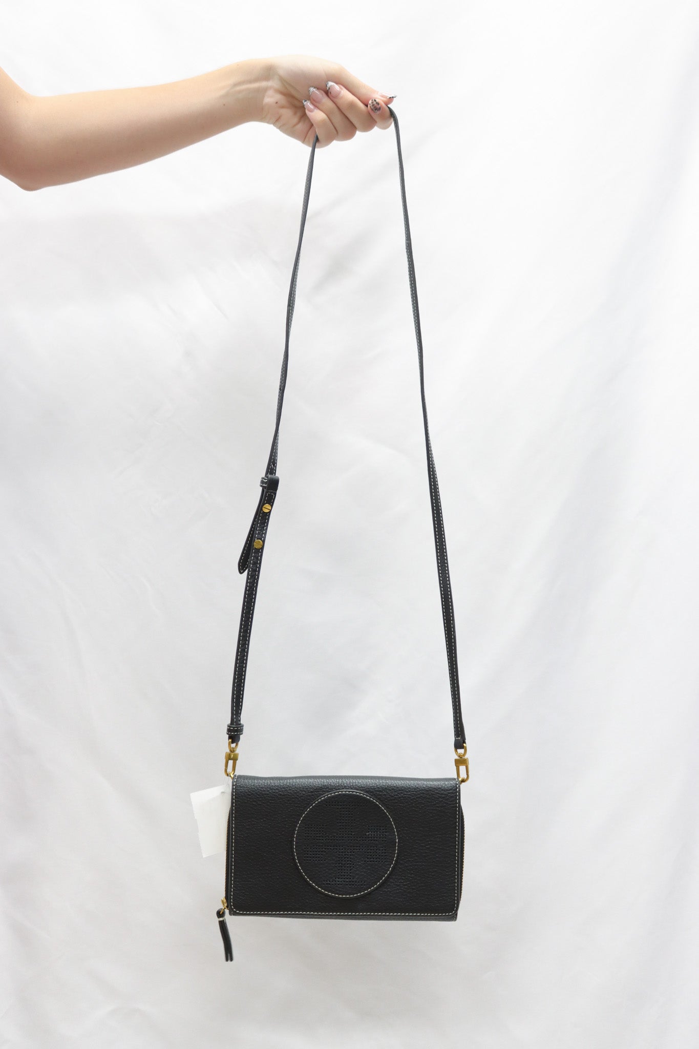 Tory Burch Black Leather Crossbody