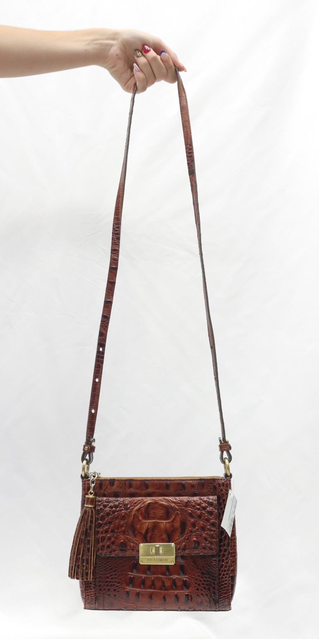 Brahmin Brown Crossbody