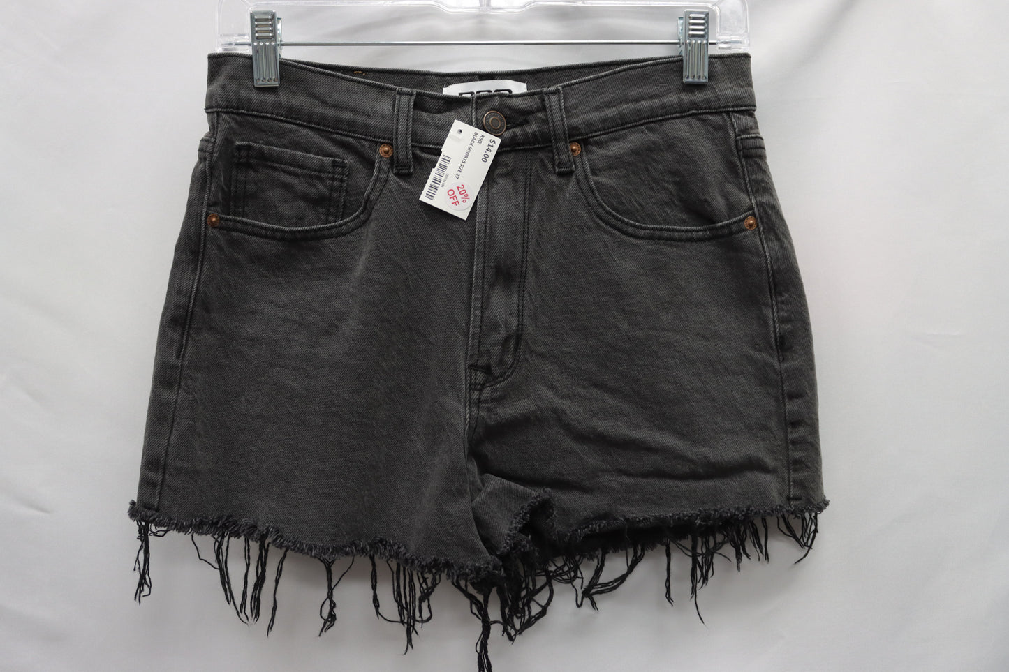 RSQ Black Shorts Size 27