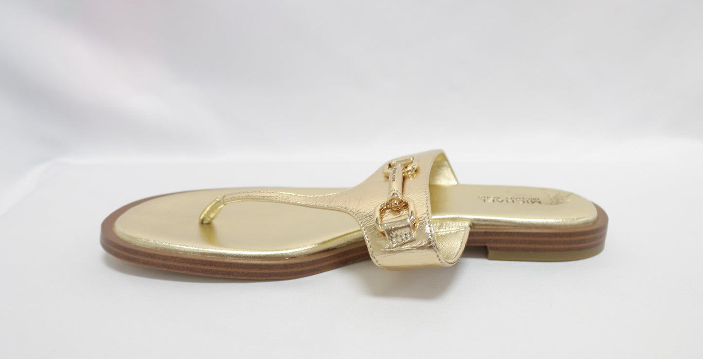 Michael Kors Gold Sandals Size 9.5