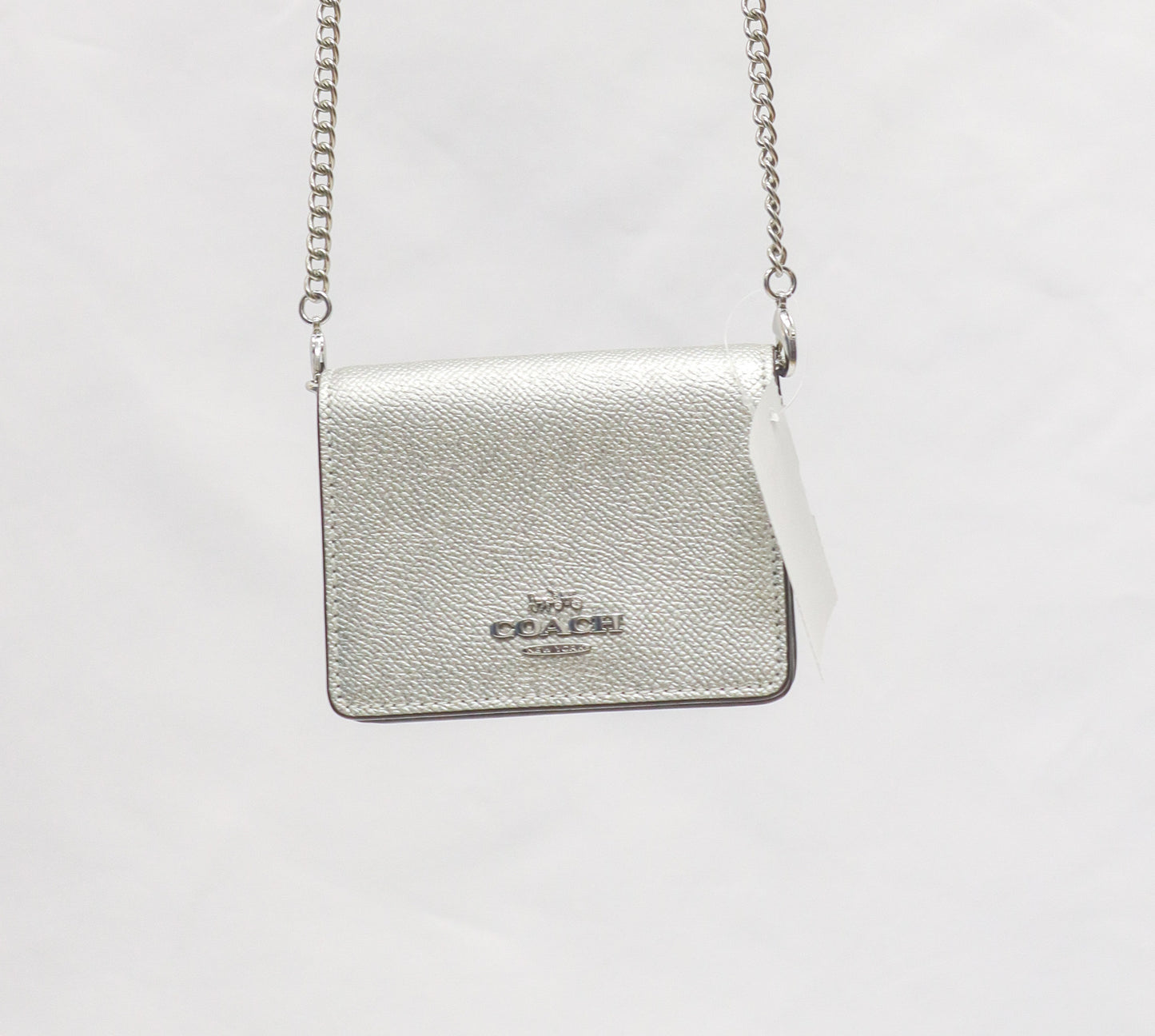 Coach Mini Silver Crossbody
