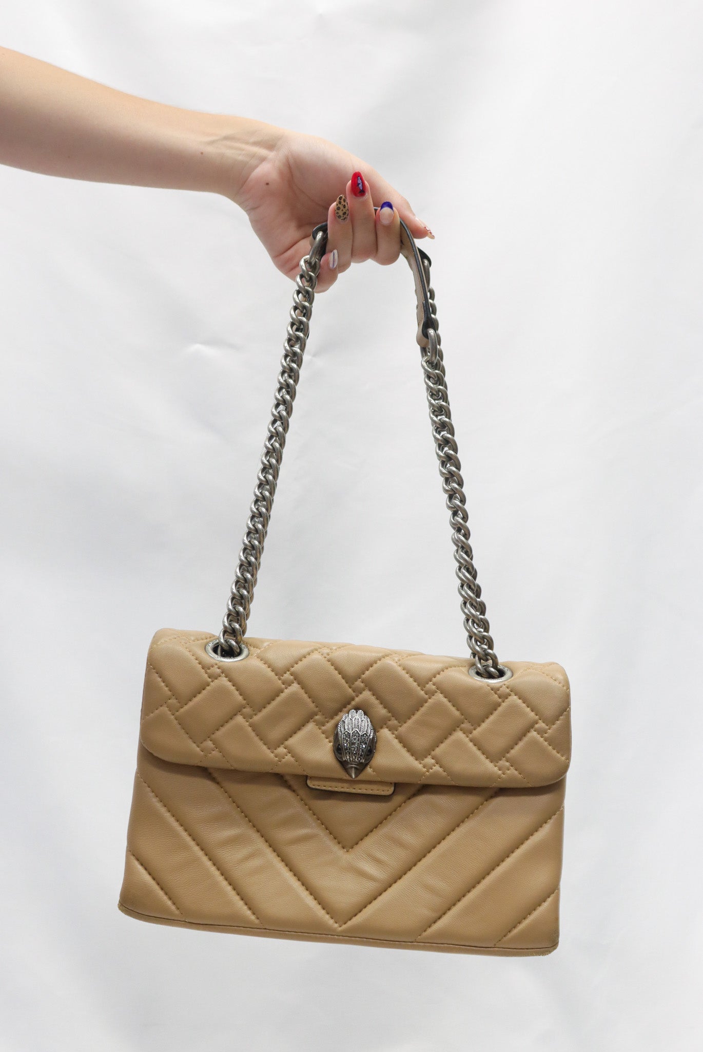 Kurt Geiger Brown Handbag AS IS