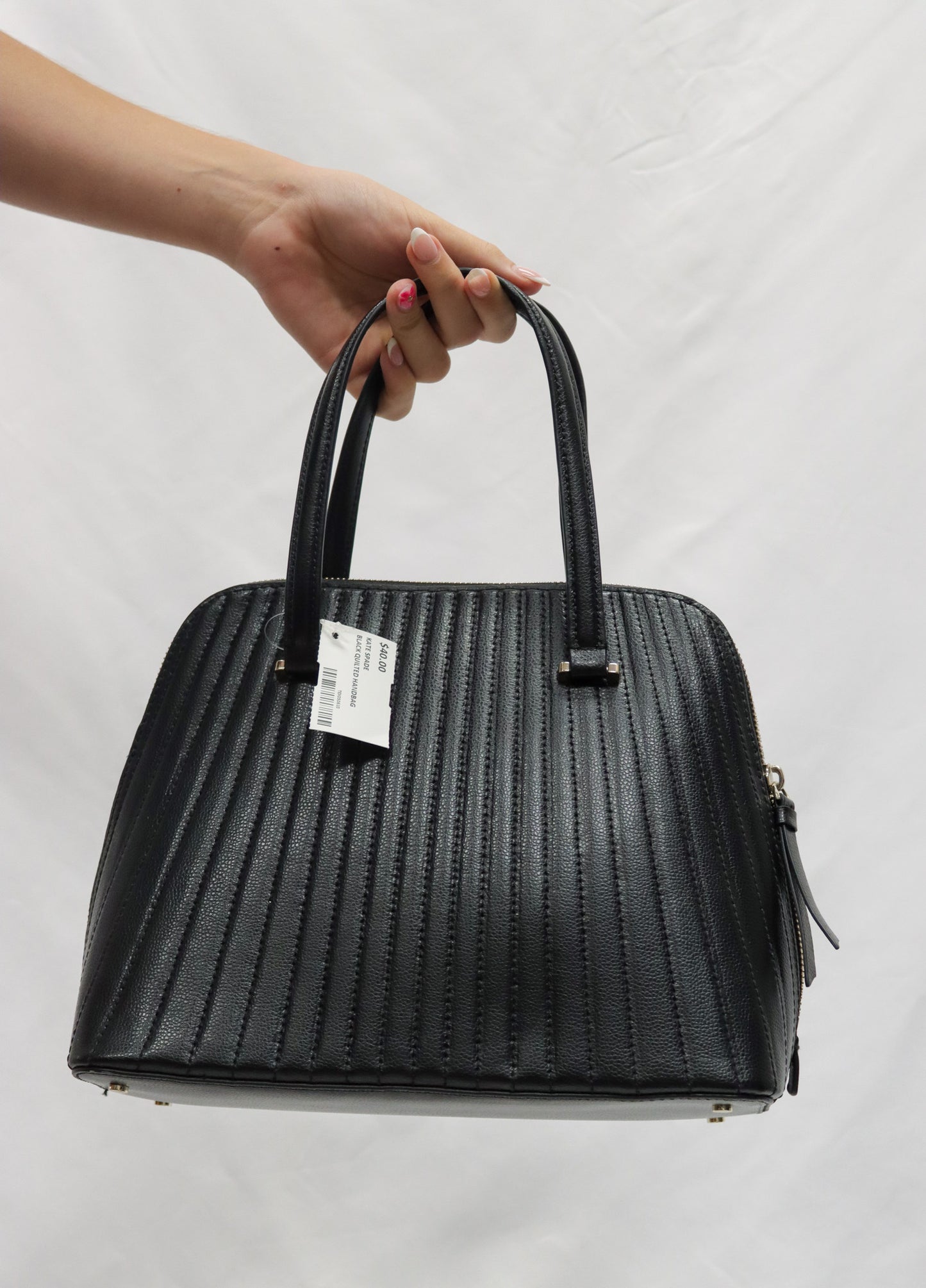 Kate Spade Black Quilted Handbag
