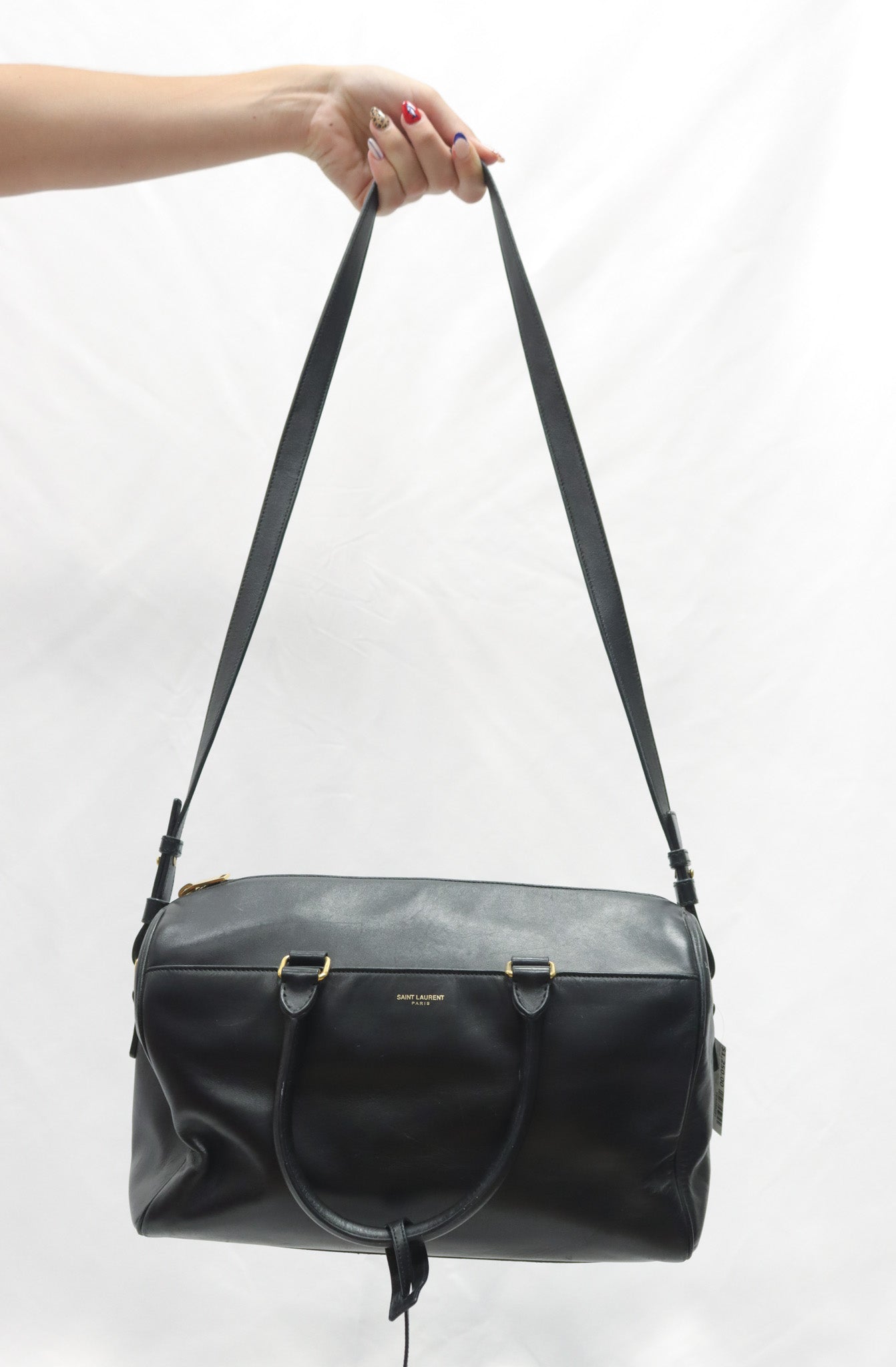 YSL Black Duffle Bag