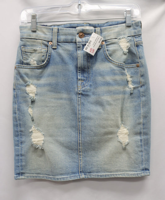 7 For All Mankind Denim Skirt Size 25