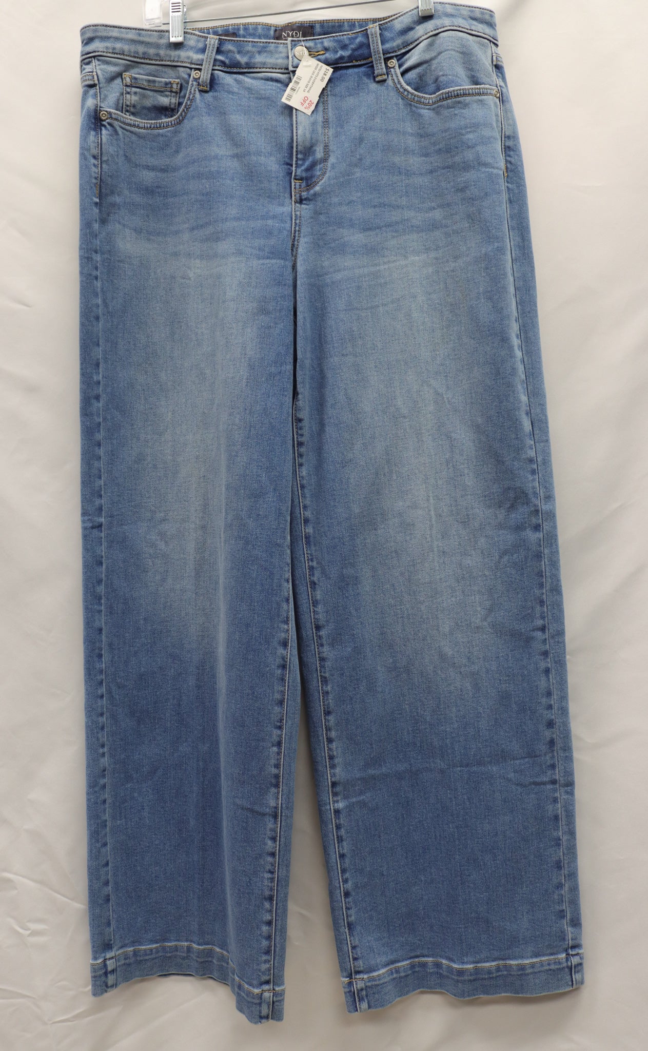 NYDJ Fits Everything Wide Leg Jean Size 14