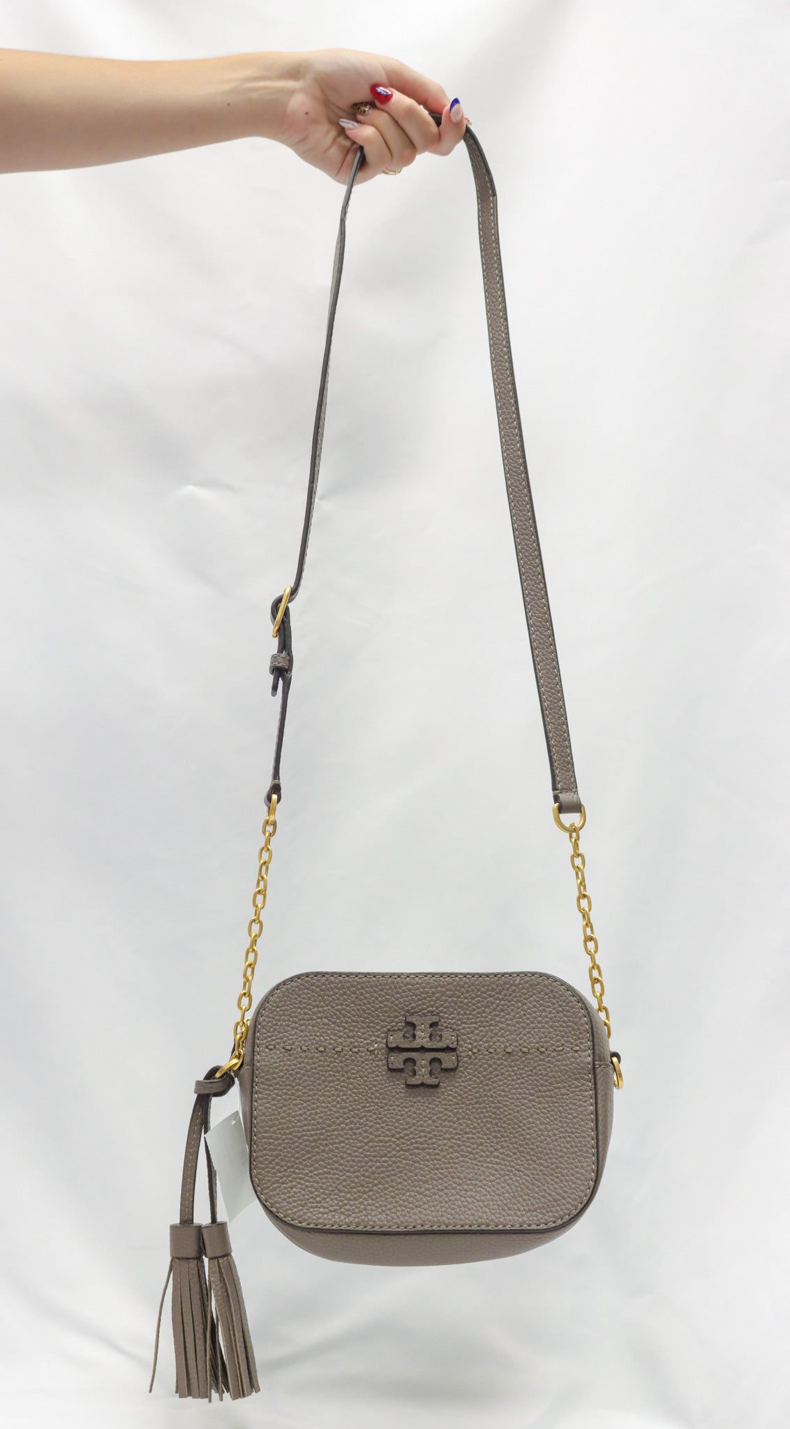 Tory Burch Grey Crossbody