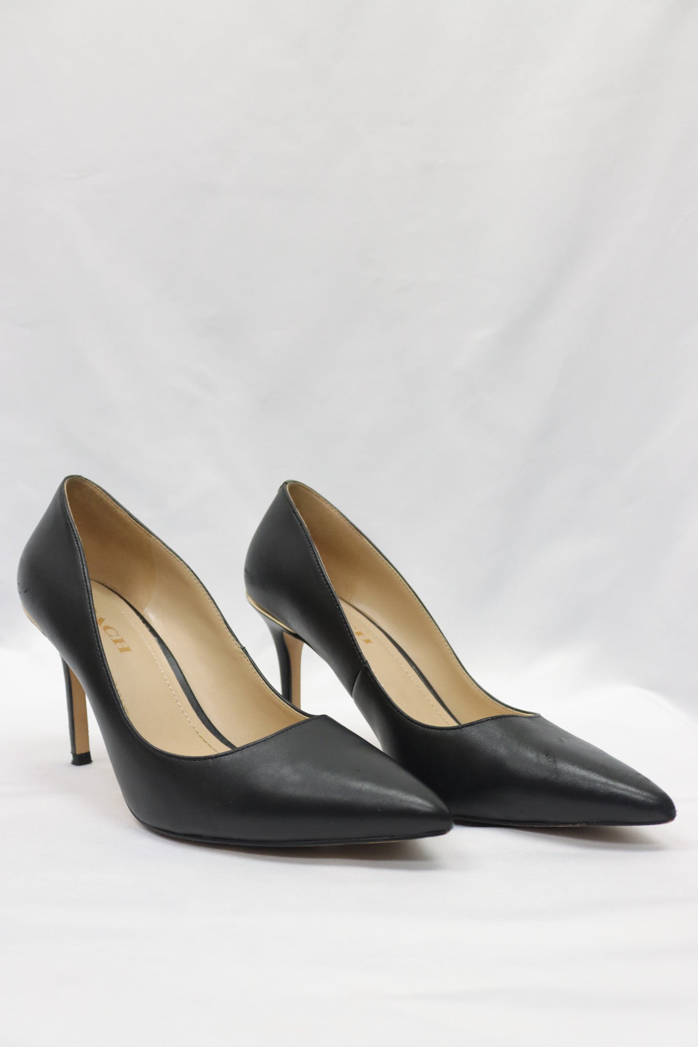 Coach Black Heels Size 8