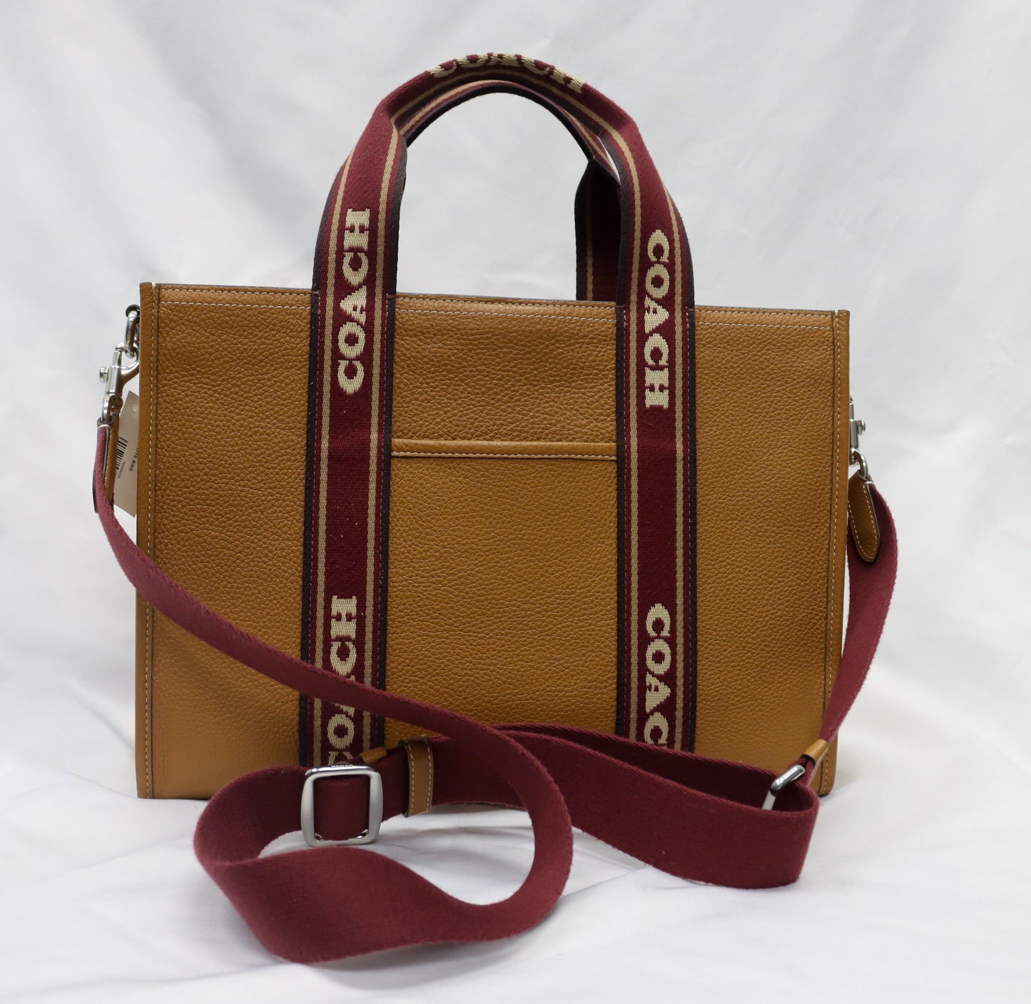 Coach Brown/Red Tote bag