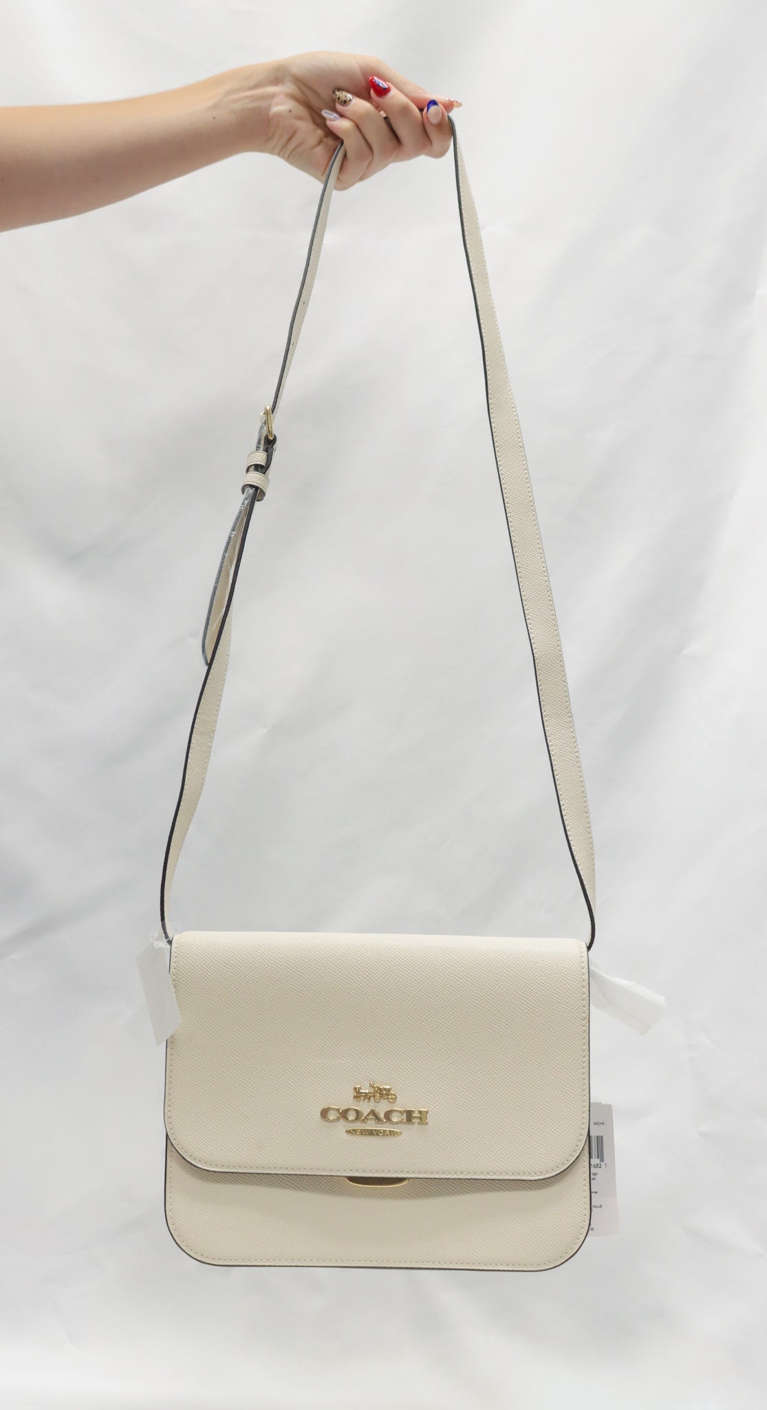 Coach White Brynn Crossbody As Is NWT