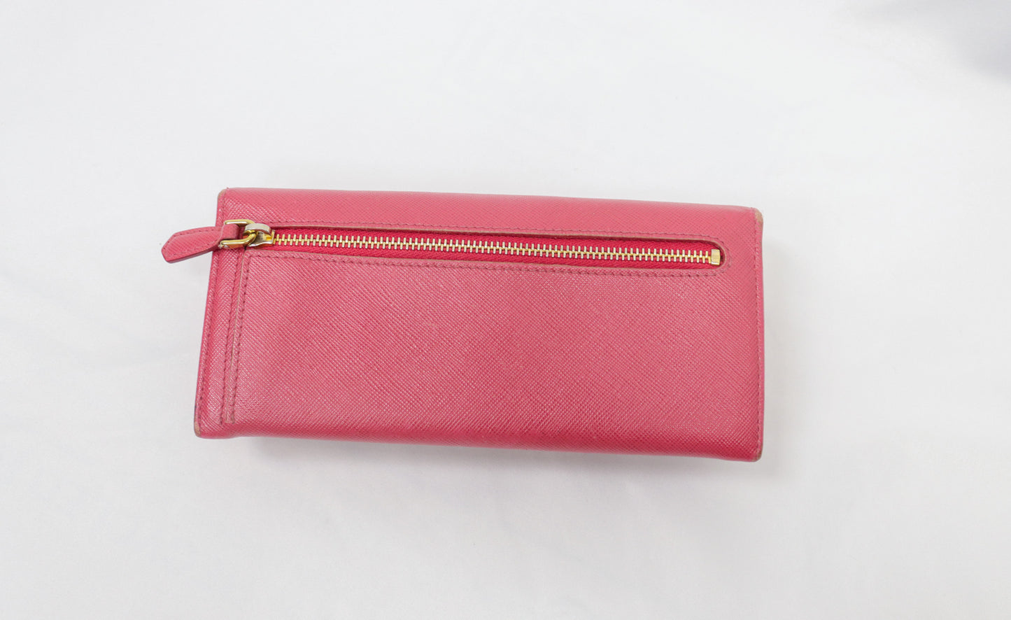 Prada Pink bow Wallet W box