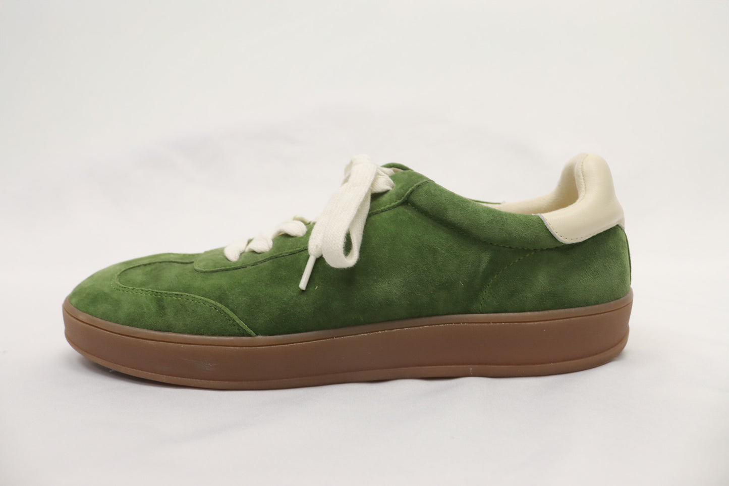 Green Suede Shoes Size 9.5