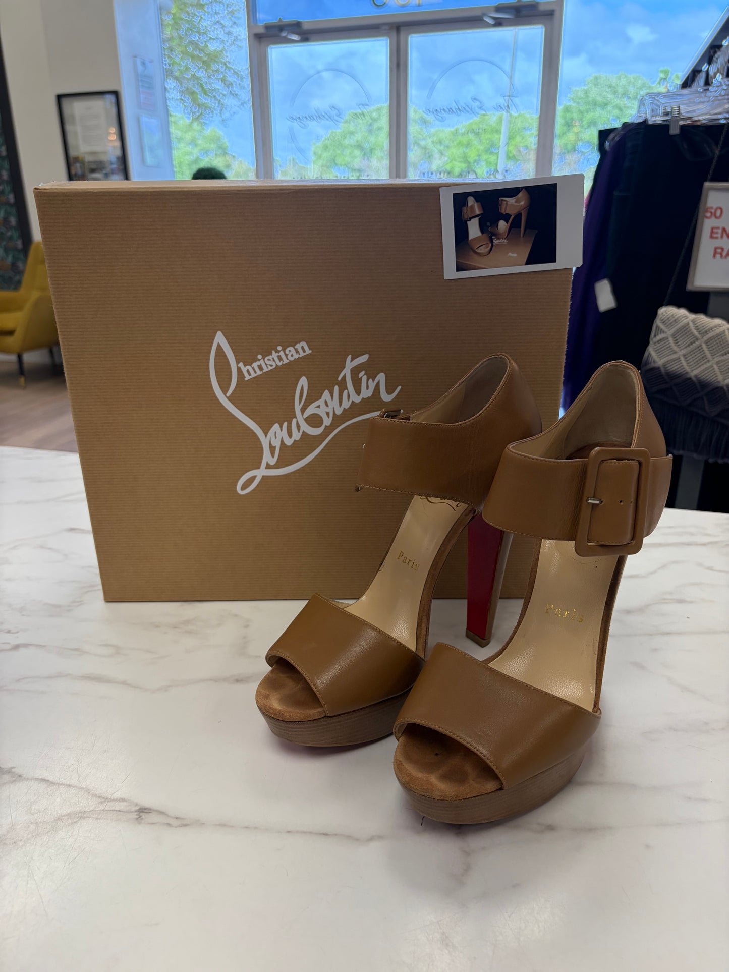 Christian Louboutin HAUTE RETENUE 140 SIZE 38.5 #13