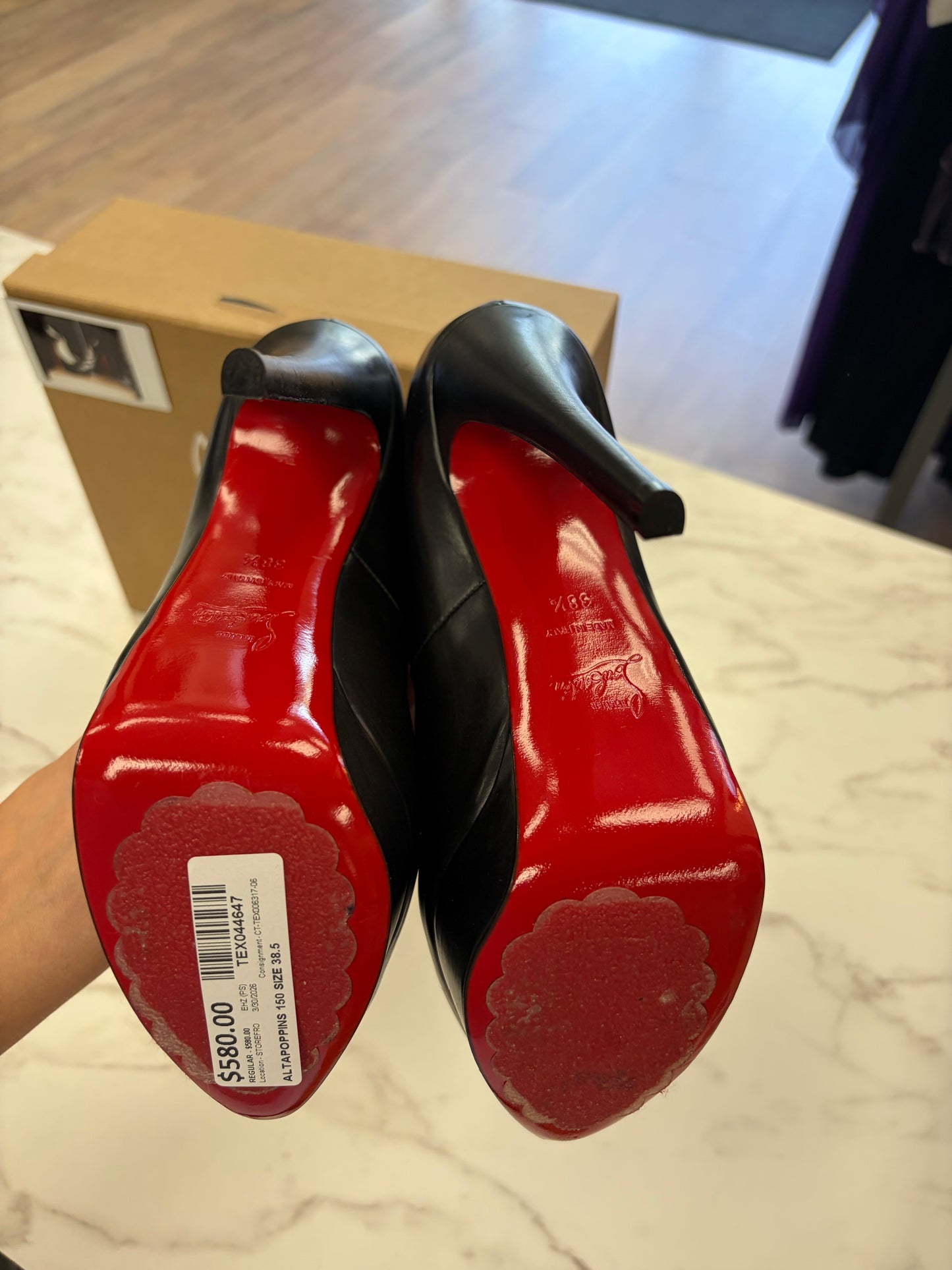 Christian Louboutin ALTAPOPPINS 150 SIZE 38.5 #6