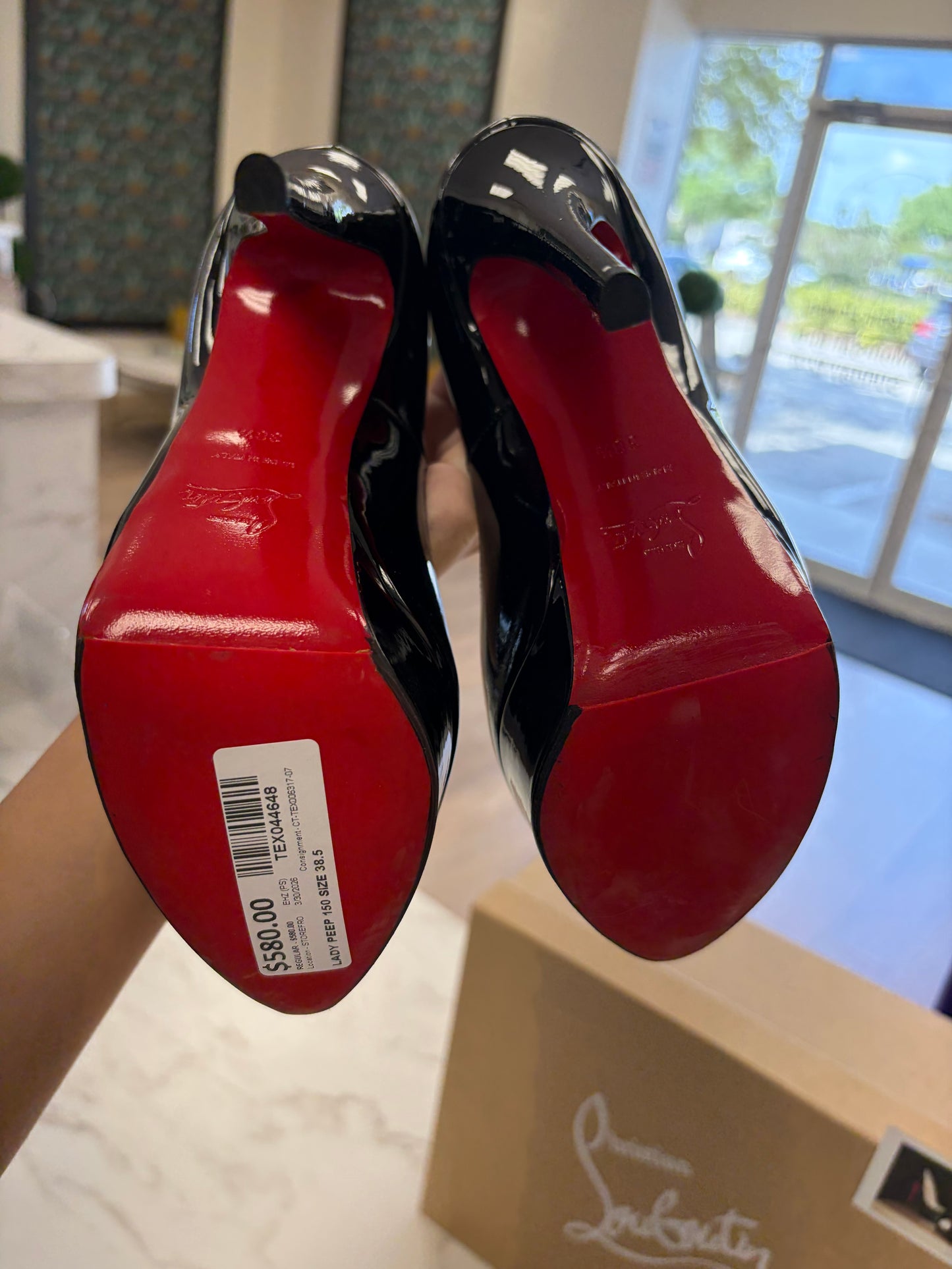 Christian Louboutin LADY PEEP 150 SIZE 38.5 #3