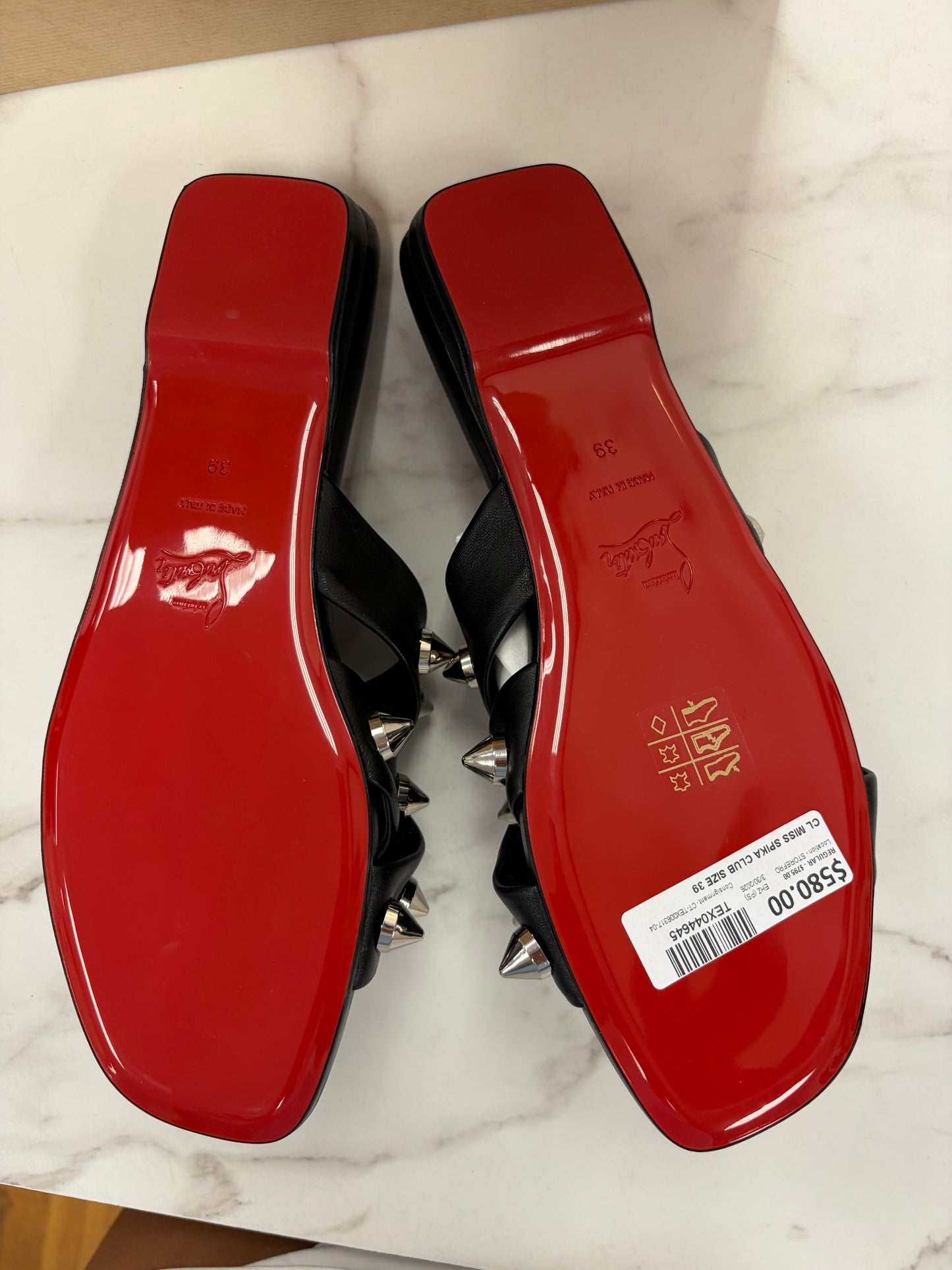 Christian Louboutin MISS SPIKA CLUB SZ 39 #14