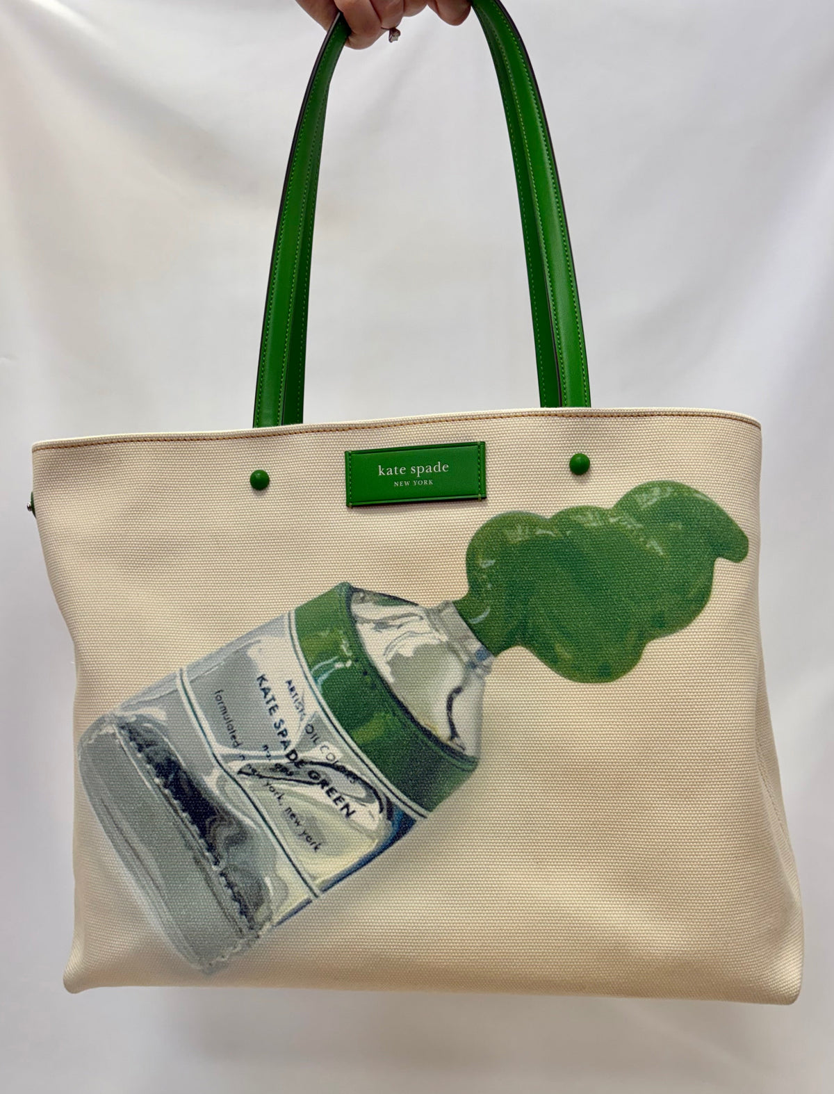 Kate Spade Oil Colors Tote Bag-Gently Used