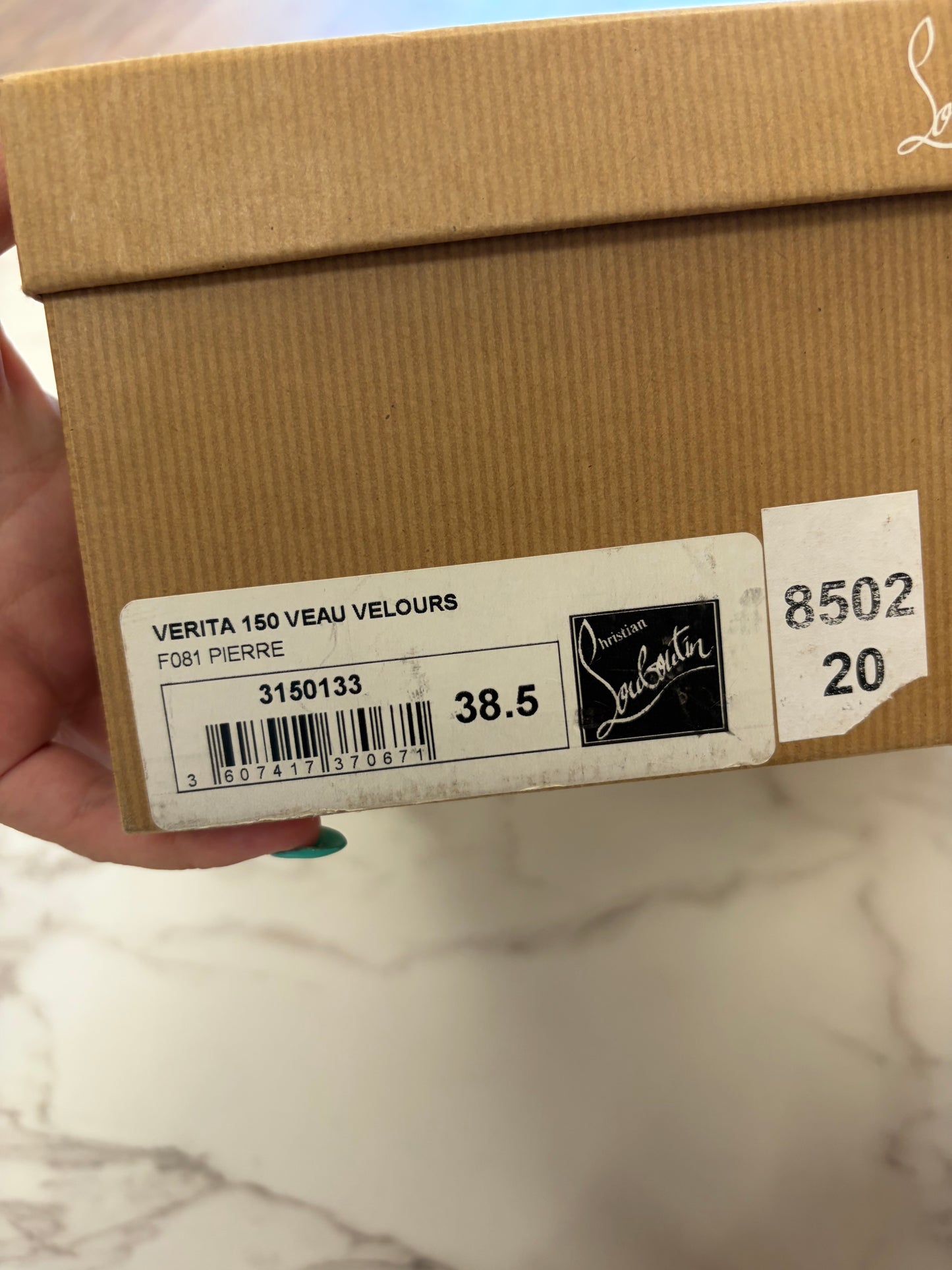 Christian Louboutin VERITA 150 VEAU SZ 38.5 #16