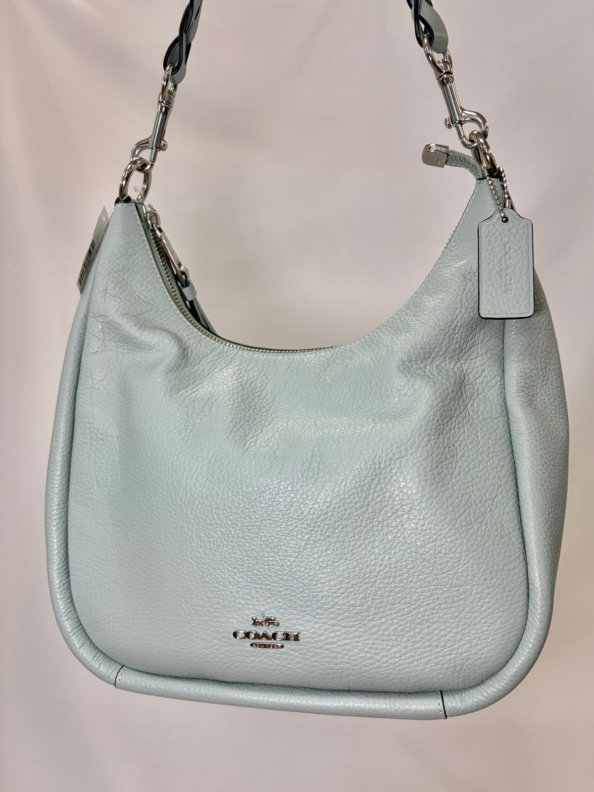 Coach Blue Handbag-Gently Used