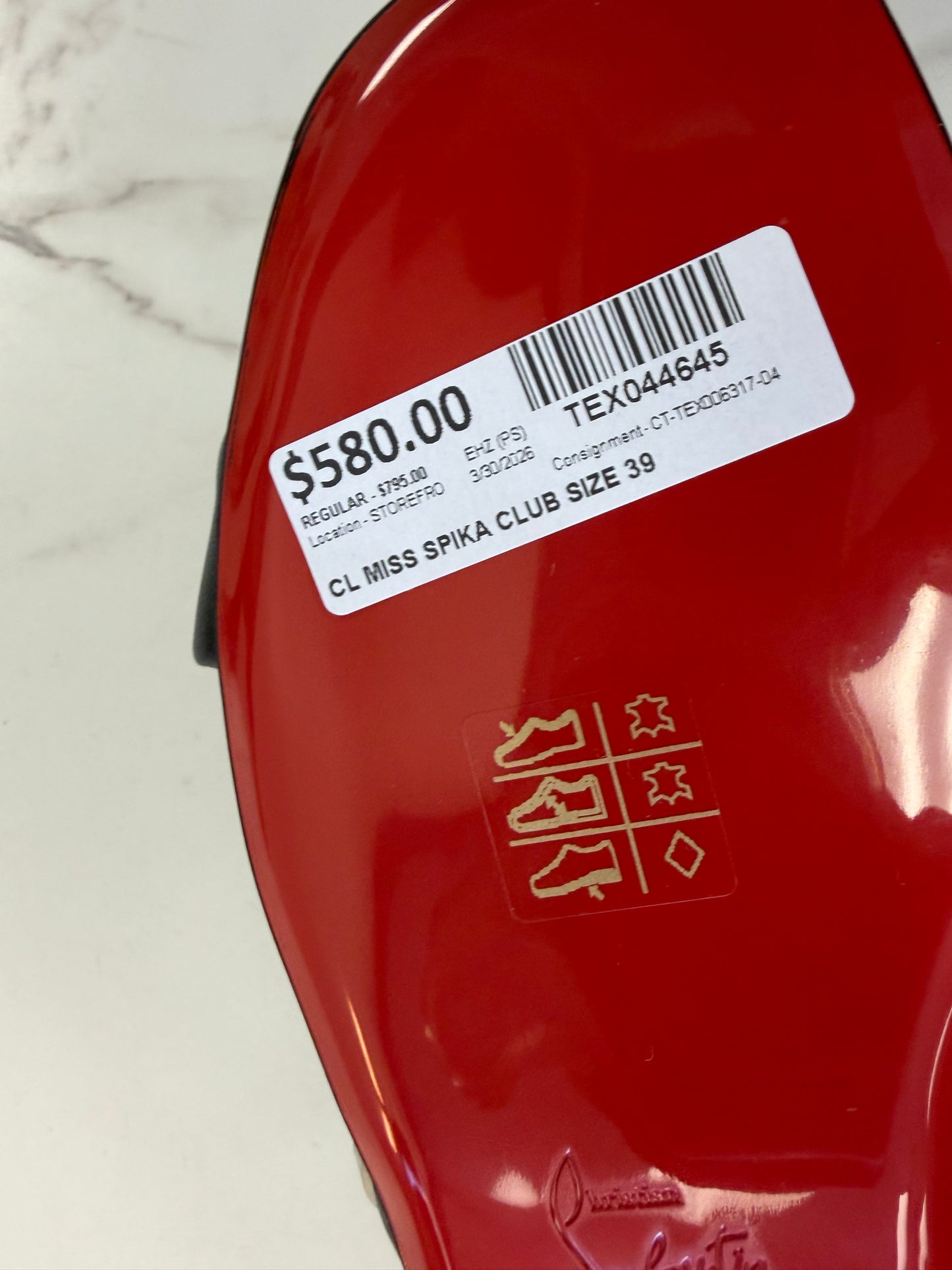 Christian Louboutin MISS SPIKA CLUB SZ 39 #14