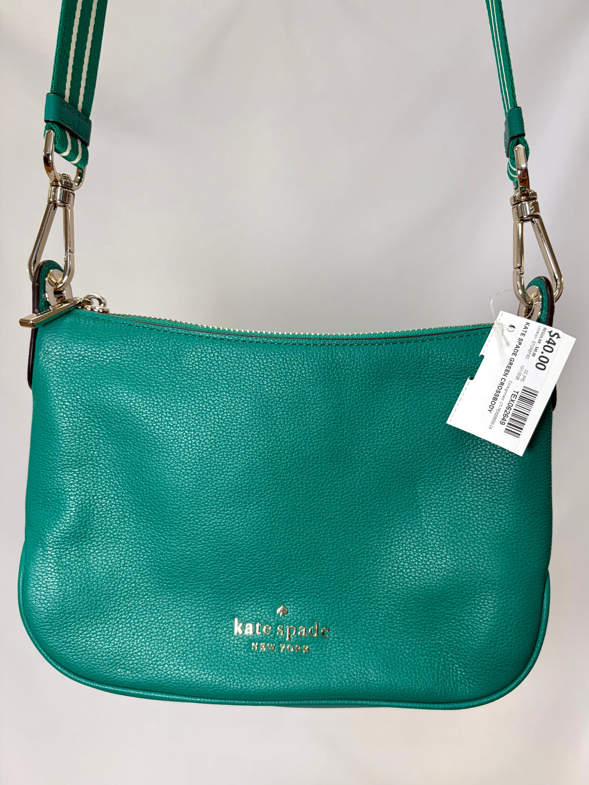 Kate Spade Green Crossbody-Gently Used