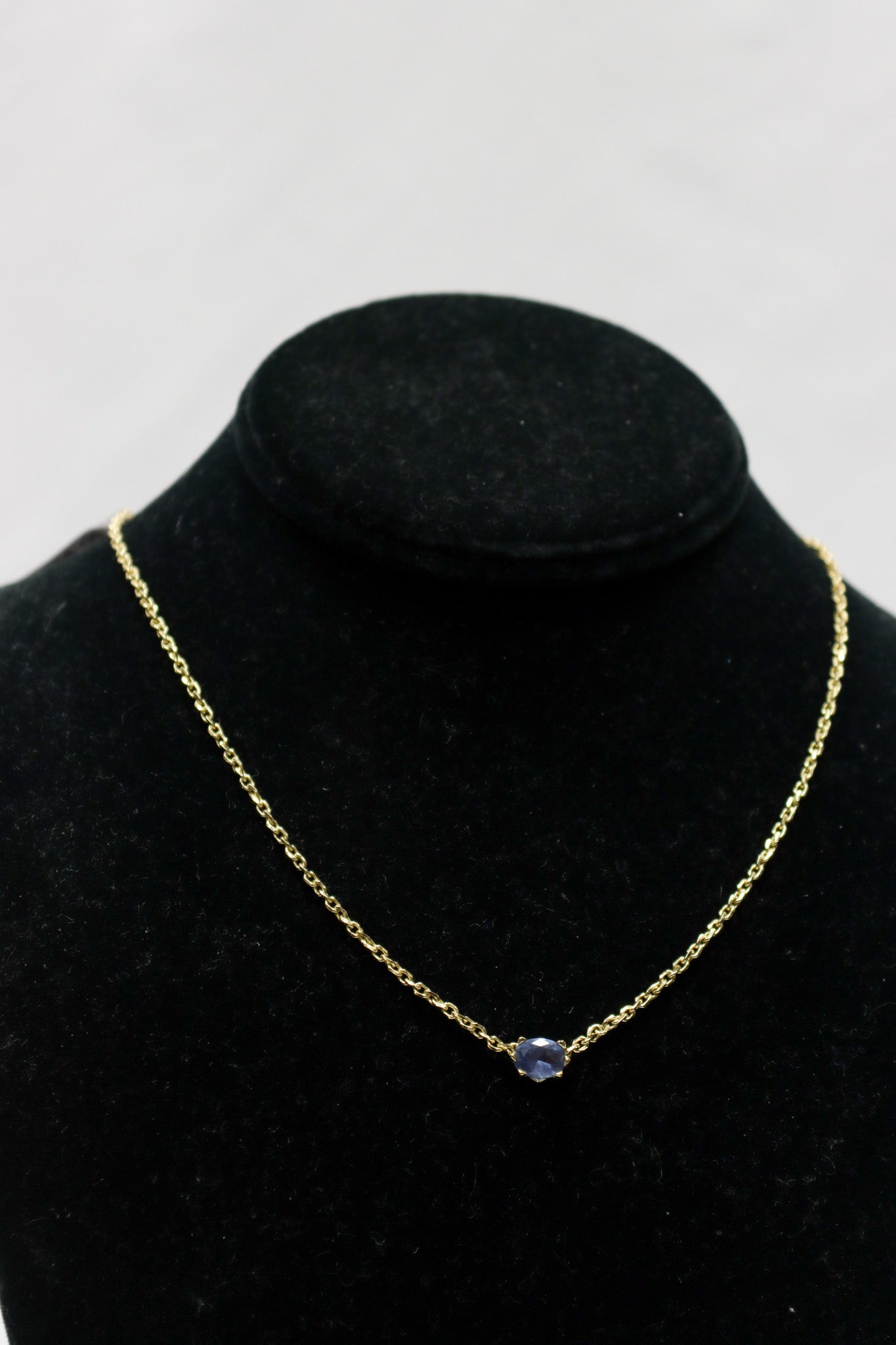Kendra Scott Gold/Blue Necklace