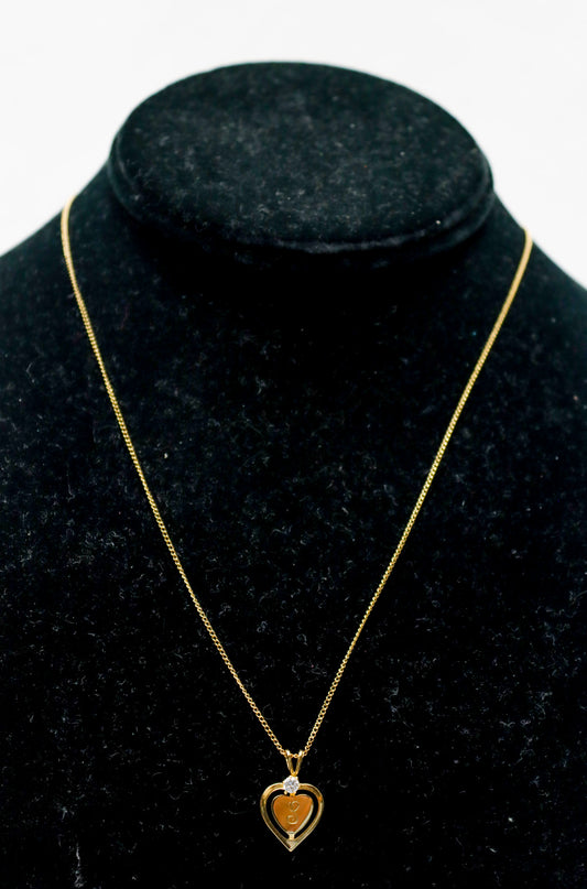 14K Gold S Necklace