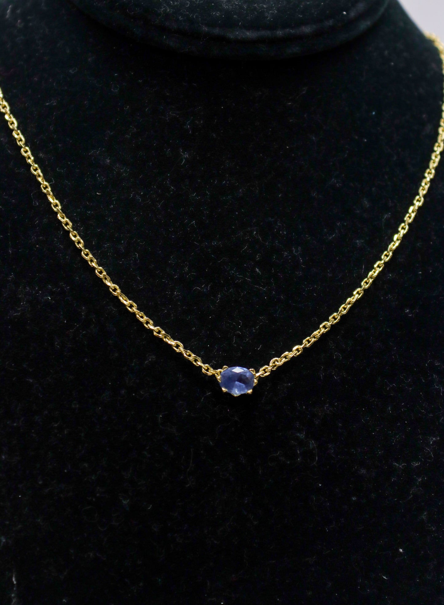 Kendra Scott Gold/Blue Necklace