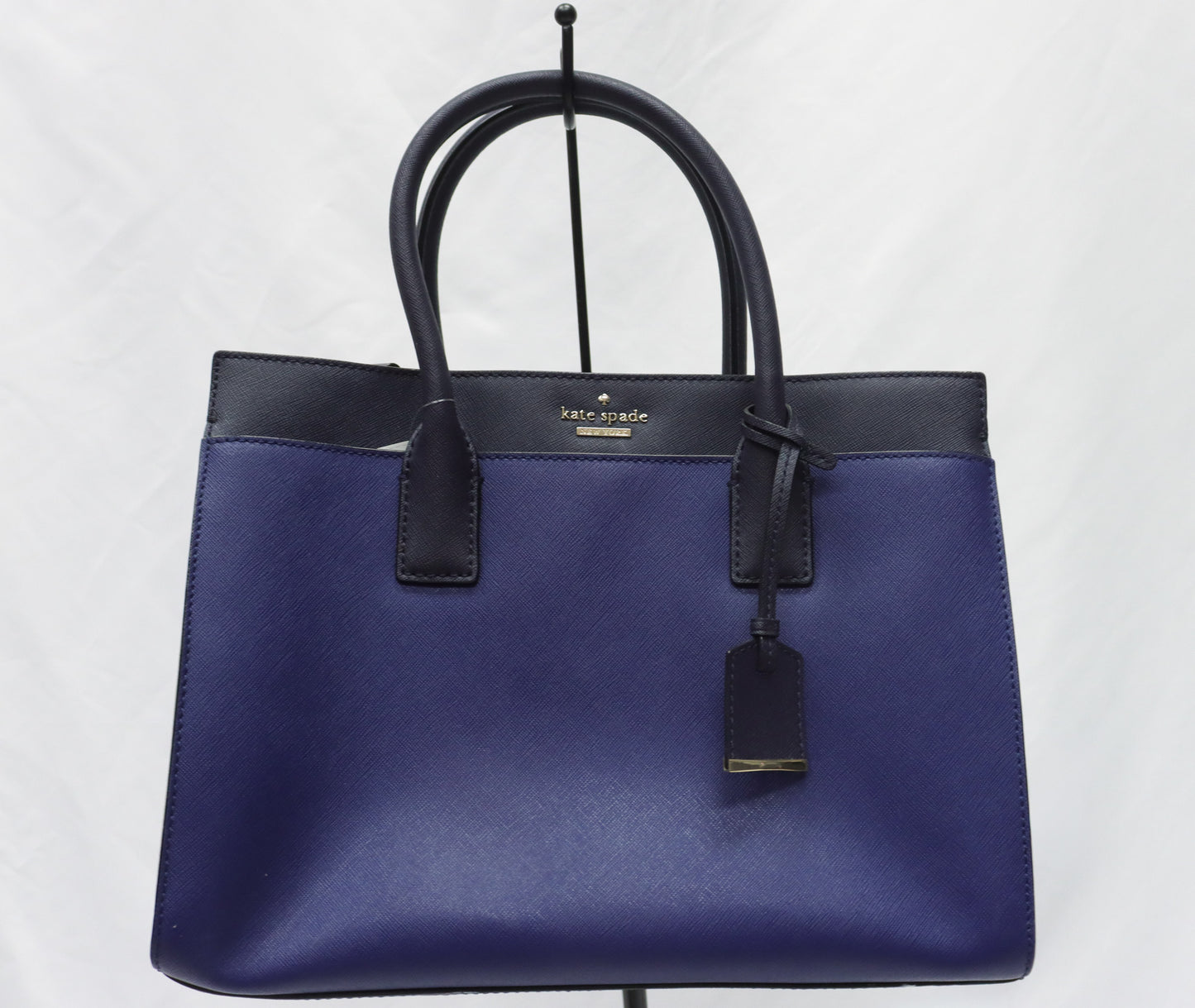 Kate Spade Blue Color block Handbag