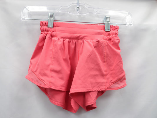 Lululemon Pink Short Size 0