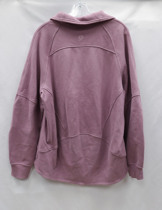 Lululemon Purple Scuba Jacket Size M/L