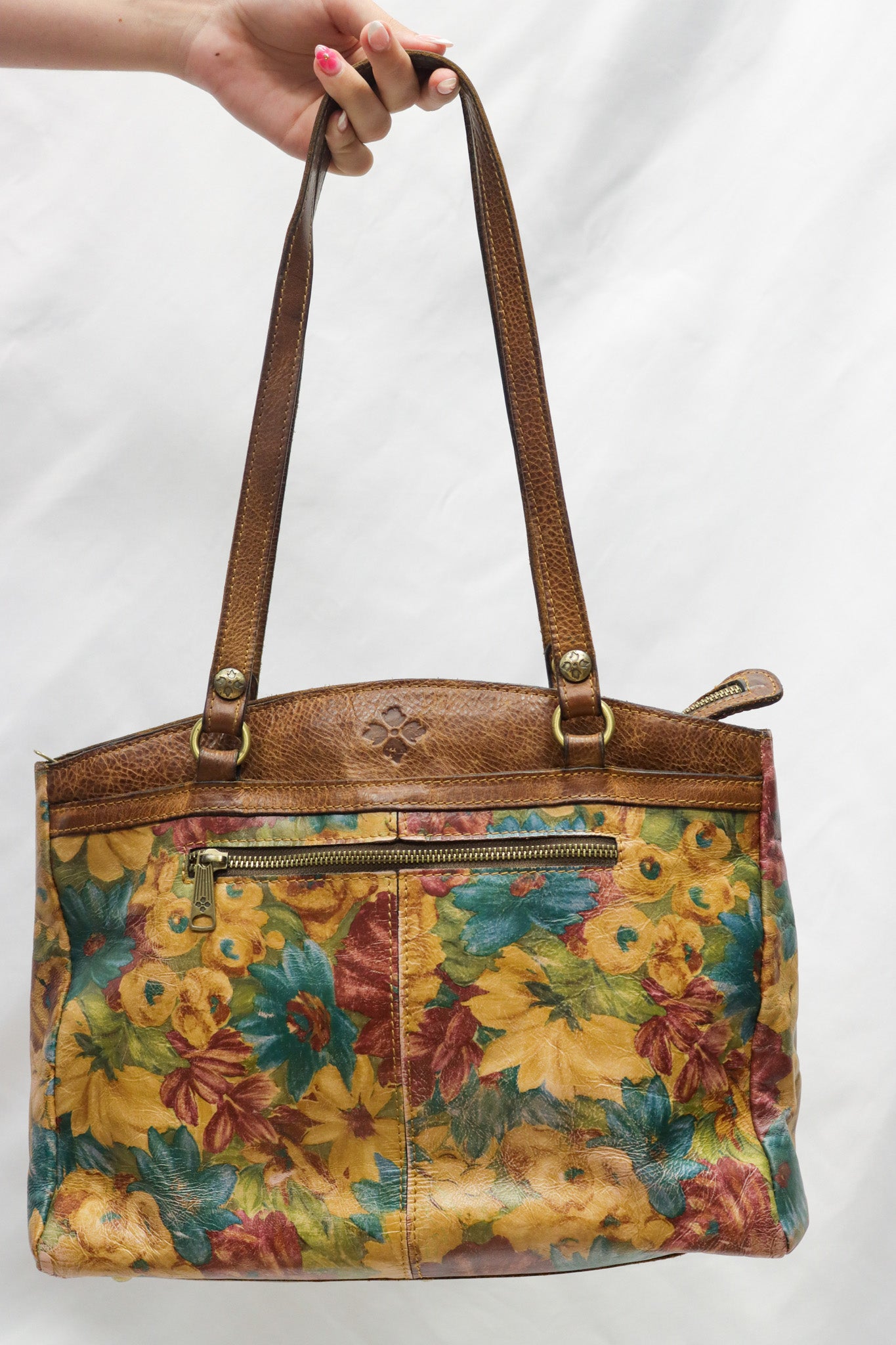 Patricia Nash Poppy Tote As Is