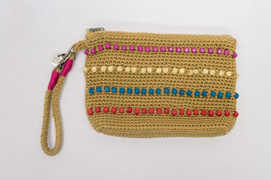 The Sak Crochet Wristlet