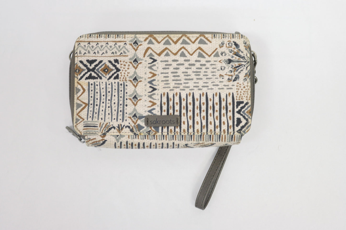 Sakroots Grey Zip Wallets