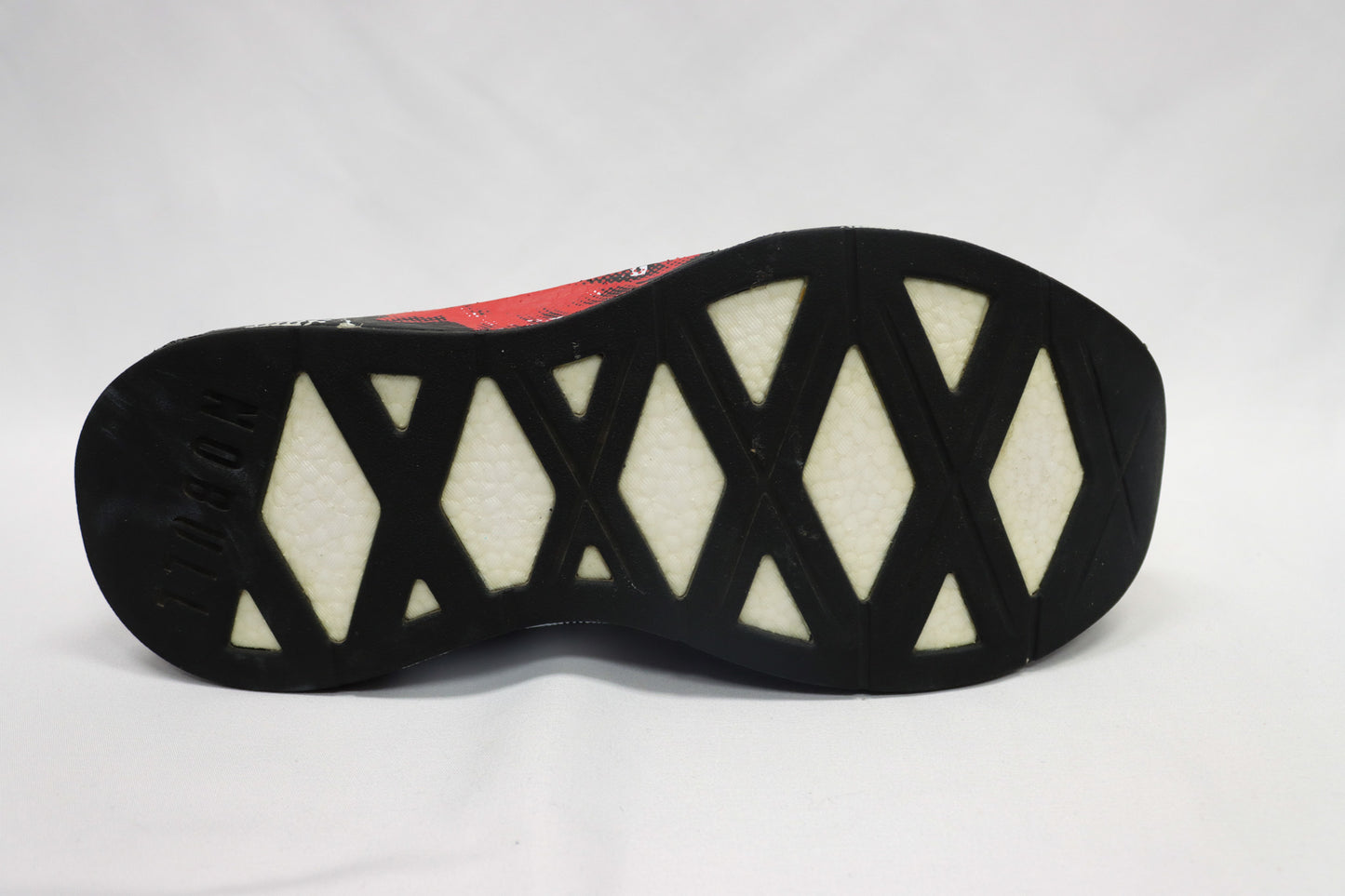No Bull Black/ Red Sneakers Size 9