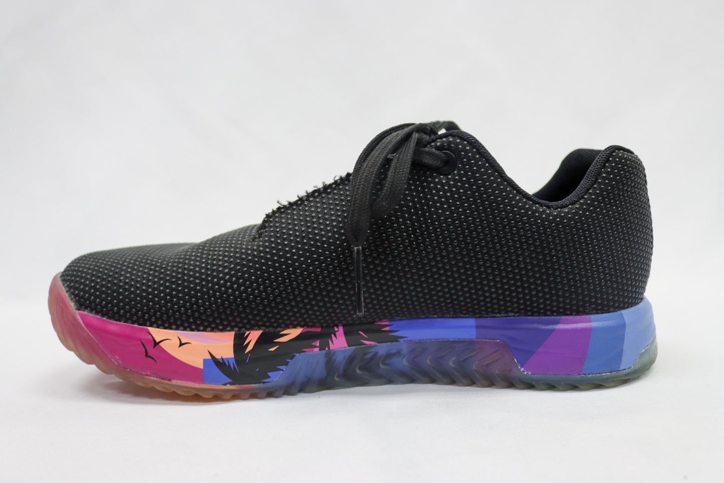 No Bull Black Sneakers Size 9