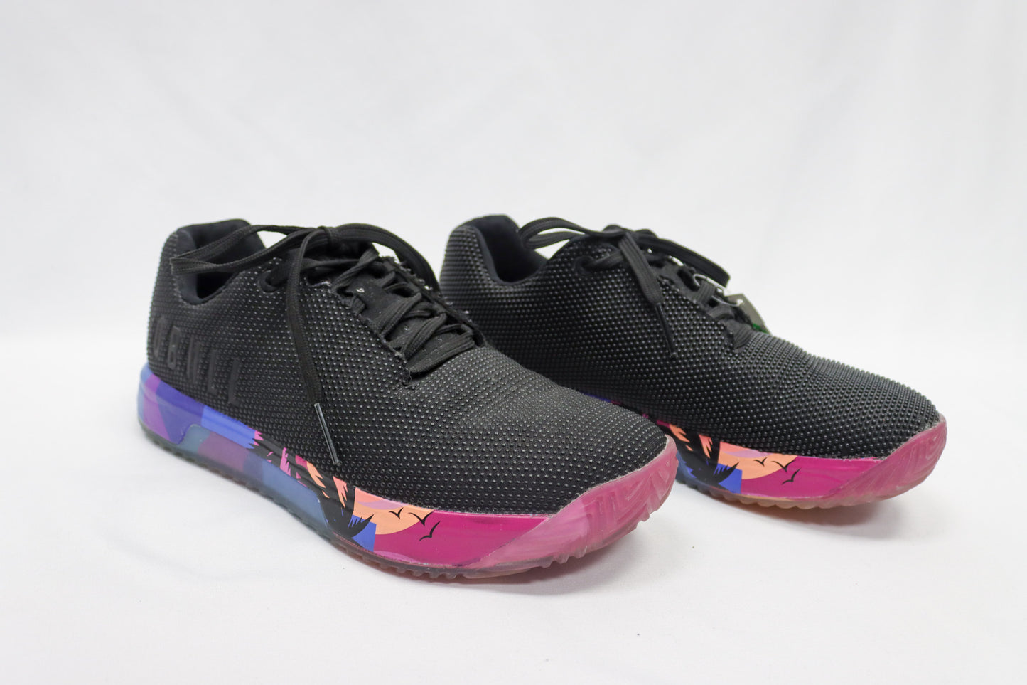 No Bull Black Sneakers Size 9