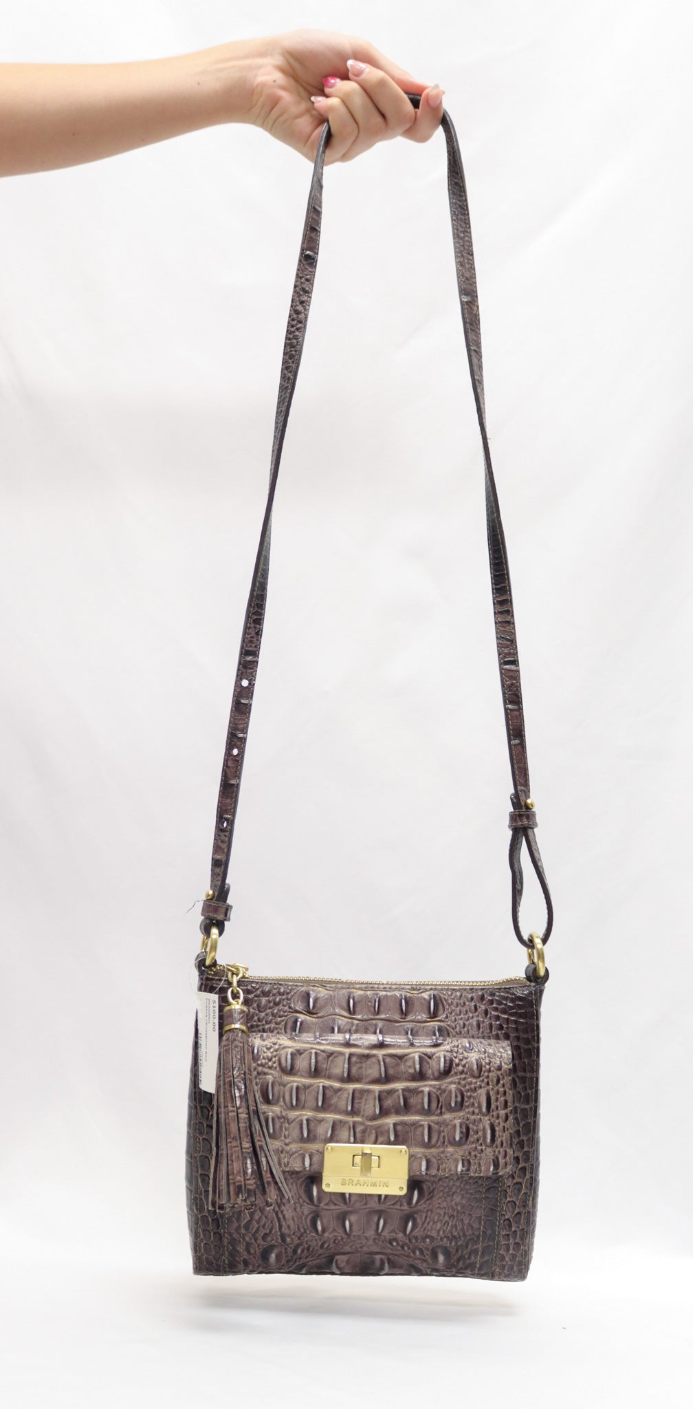 Brahmin Purple Crossbody Bag