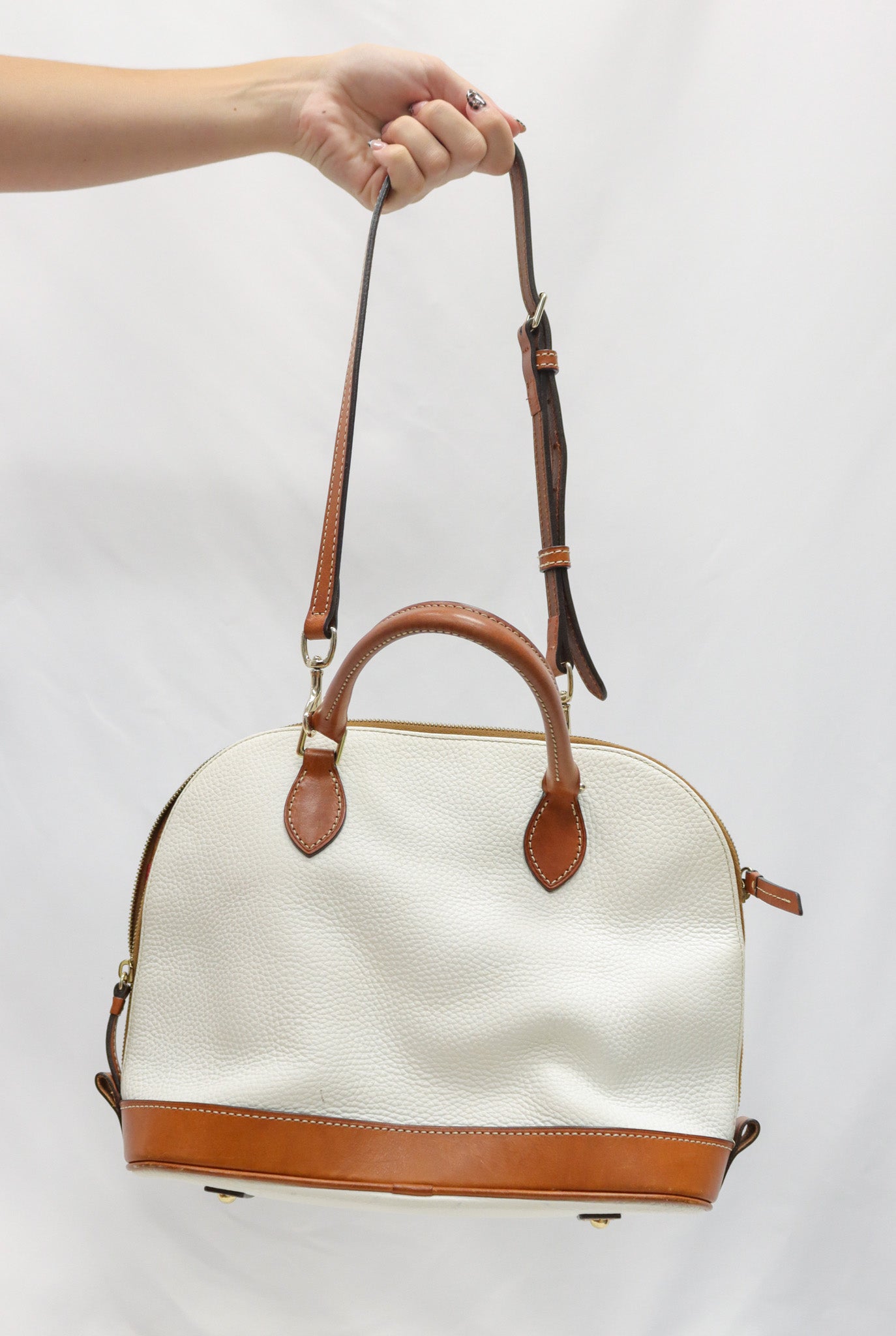Dooney & Bourke White Handbag AS IS