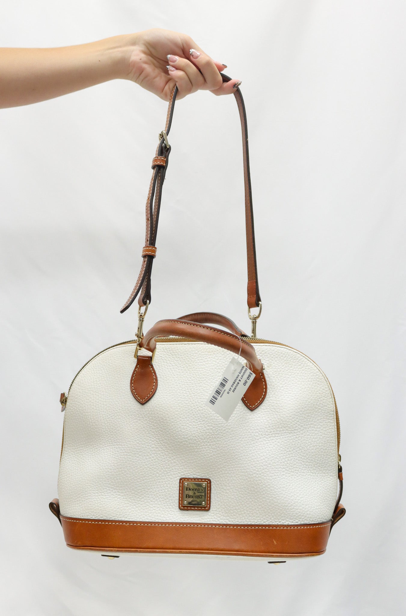 Dooney & Bourke White Handbag AS IS