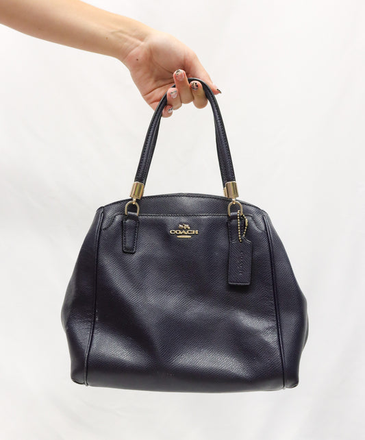 Coach Navy Carryall